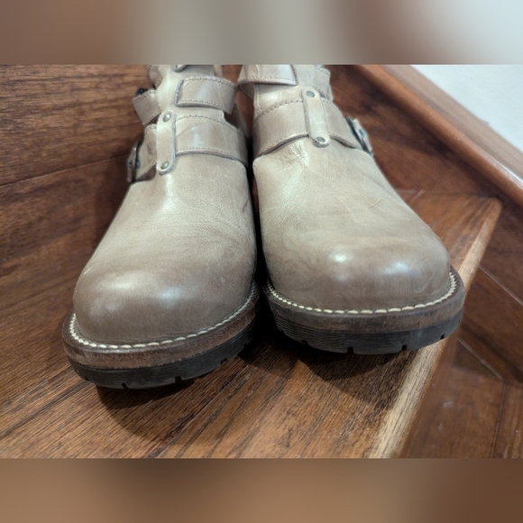 Dromedaris Women's Kelsy Taupe Brown Leather Ankle Boots Size 40 EU Sz 9/9.5 - Picture 8 of 16